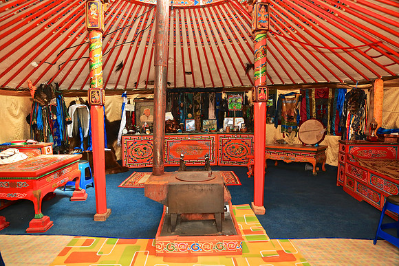 Local shaman ger, Ulaanbaatar