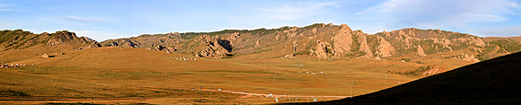 Gorkhi-Terelj National Park view from Guru Ger Camp