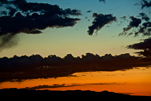 Sunset at Dream Gobi Camp, Gobi Desert