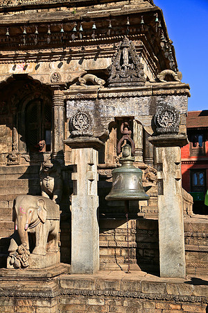Bhaktapur town square (UNESCO World Heritage Site)