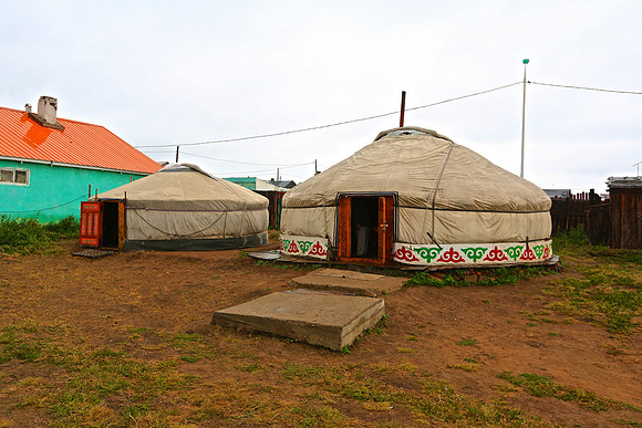 Kazak family home-meal and visit