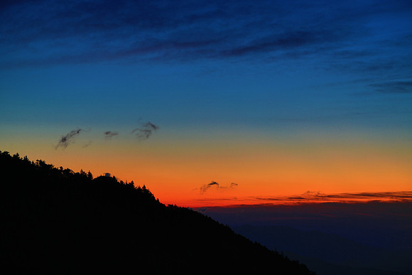 Sunrise at Green Knob Overlook, Blue Ridge Parkway, NC