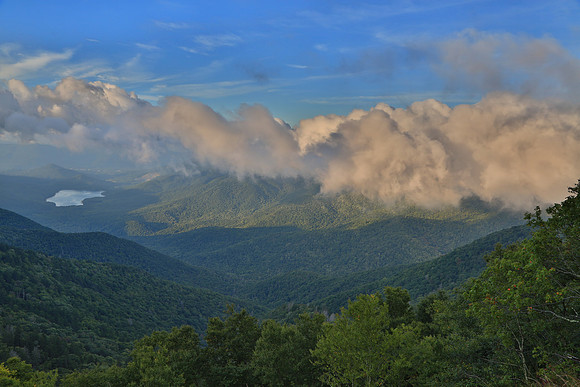 Sunrise at Green Knob Overlook, Blue Ridge Parkway, NC