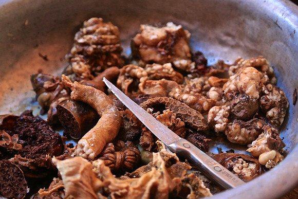 Mongolian haggis for dinner
