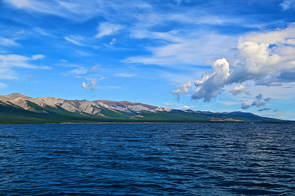 Lake Hovsgol is 5,397 feet above sea level, 85 miles long, and 860 feet deep.