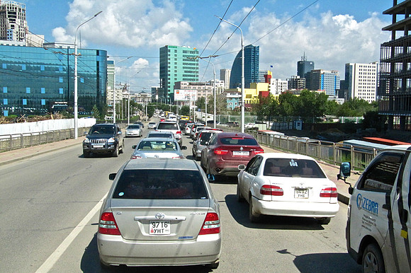Ulaanbaatar, Mongolia: elevation = 4,265 feet