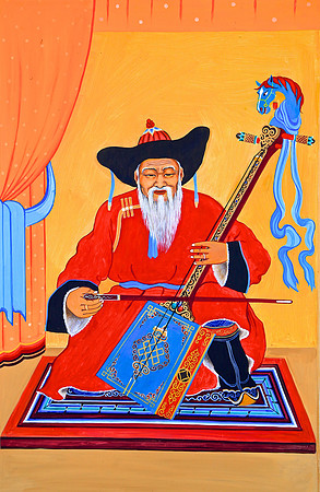 The Horse-Head Fiddle is one of the most important musical instruments of Mongolia and is considered a symbol of the country.