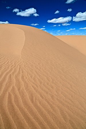 Moltsog Els Sand Dunes, Gobi Desert, Outer Mongolia