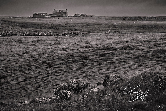 There are several small settlements on the peninsula.