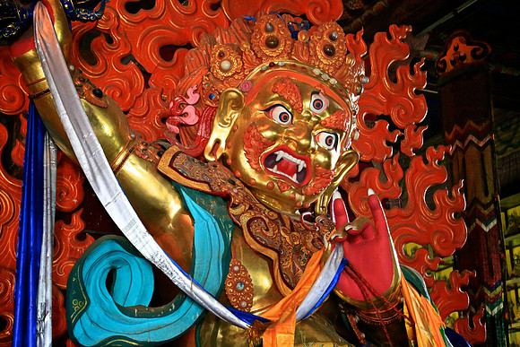 The monastery was constructed by order of the 5th Jebtsundampa in 1809.