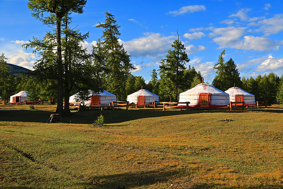 Ashihai Ger Camp, Lake Hovsgol, northern Mongolia