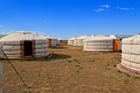 My ger in Dream Gobi Camp
