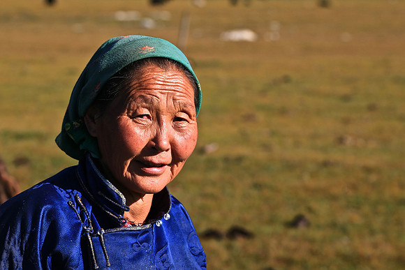 Nomad goat, sheep, and yak herders