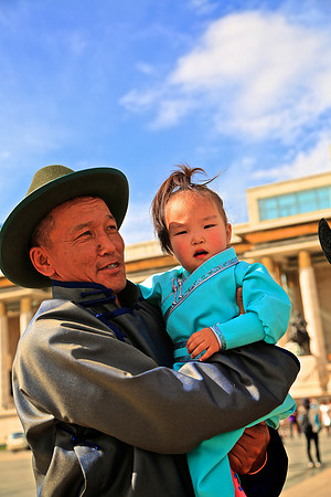Sukhbaatar Square, Ulaanbaatar
