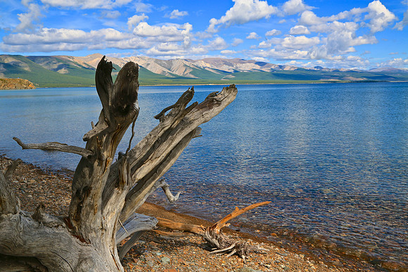 Lake Hovsgol is one of seventeen ancient lakes in the world more than 2 million years old. It is the most significant drinking water reserve of Mongolia and potable without any treatment.