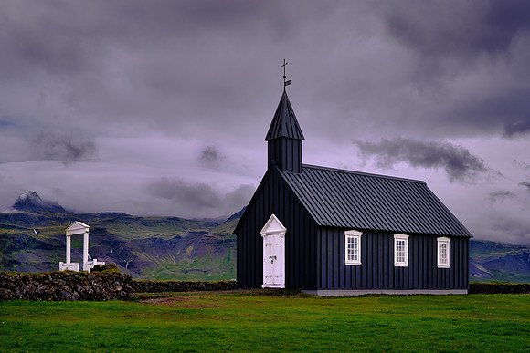 Búðakirkja is a local parish church that dates back to 1703.