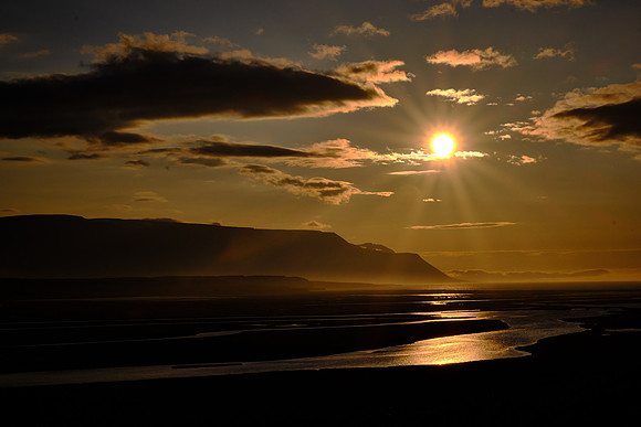 Sunset at 10:30 PM.