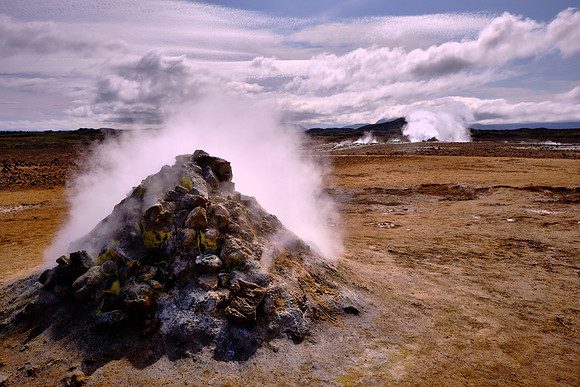 The hot pools, volcanic craters, and colorful mud pools are otherworldly.