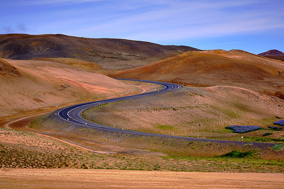 Punctuated by a soothing S-curve.