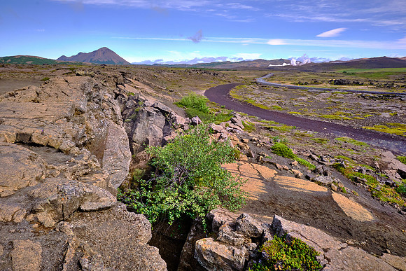 The region has been sculpted by earthquakes.