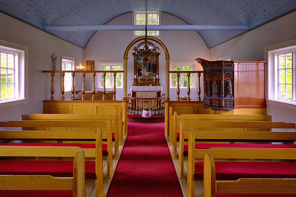 In Catholicism, the Laufáskirkja church was dedicated to the Apostle Paul.