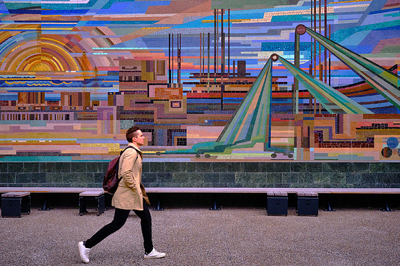 Reykjavík is home to a thriving and conspicuous street art scene.