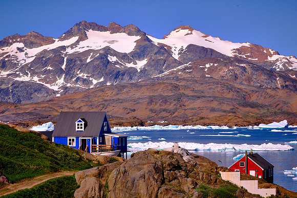 Every year 10 cargo ships each off-load 80 containers in Tasiilaq to supply East Greenland.