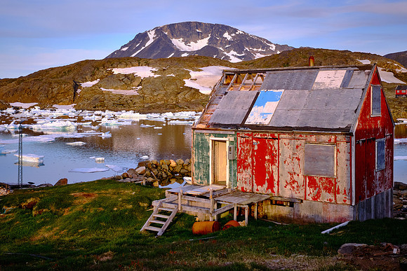 None of the houses in Kulusuk have running water.