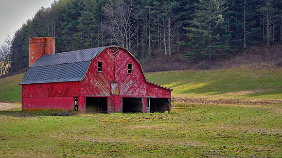 On the road to West Jefferson, NC