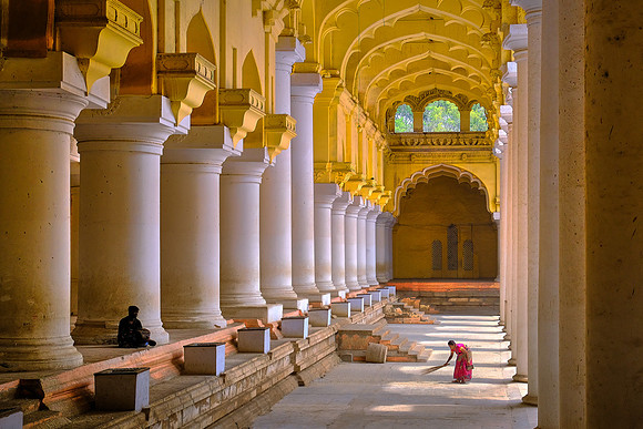 2018 October 22.  Thirumalai Nayakar Mahal Palace, Madurai, India.