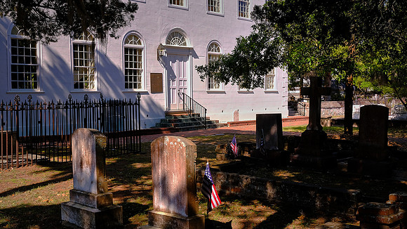 The Parish Church of St Helena and Graveyard (est. 1712), Beaufort, SC