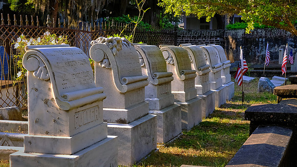 The Parish Church of St Helena and Graveyard (est. 1712), Beaufort, SC