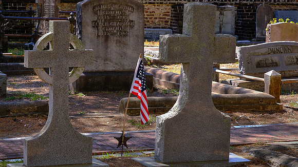 The Parish Church of St Helena and Graveyard (est. 1712), Beaufort, SC