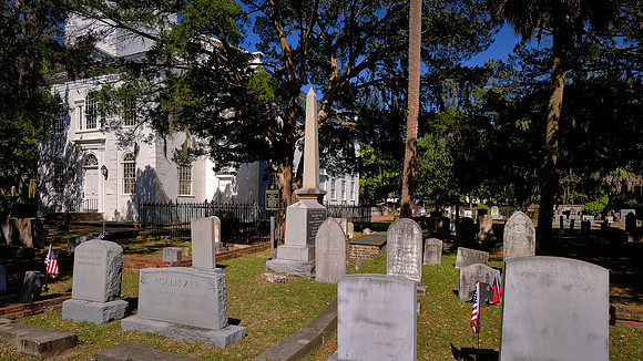 The Parish Church of St Helena and Graveyard (est. 1712), Beaufort, SC