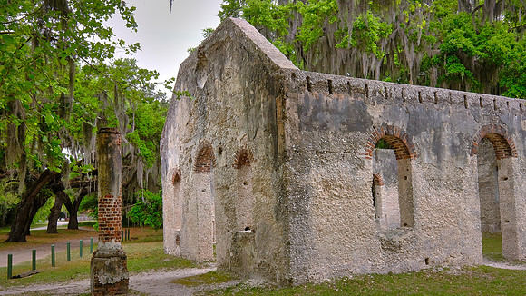 Chapel of Ease, St Helena's Island, Beaufort, SC