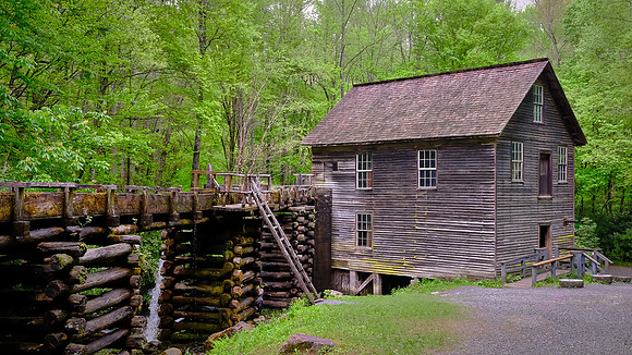 Mingus Mill,  Great Smoky Mountains National Park, NC