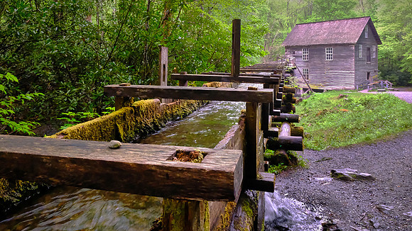 Mingus Mill,  Great Smoky Mountains National Park, NC