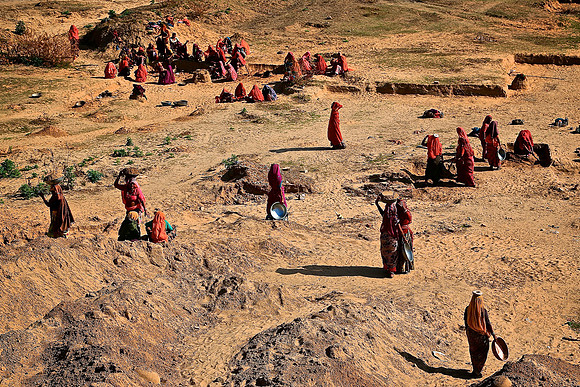 On the road to Nagaur, India