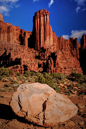 Sunset at Fisher Towers, Colorado River Canyon, UT