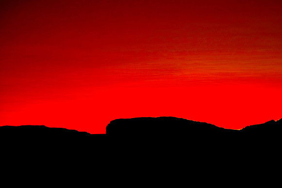 Sunset at Fisher Towers, Colorado River Canyon, UT