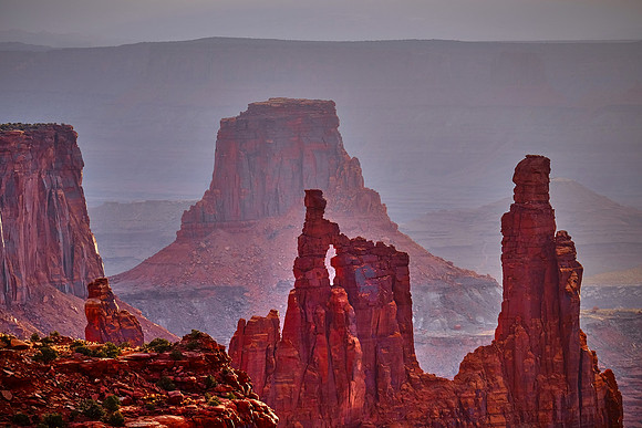 Sunrise at Mesa Arch, Island in the Sky, Canyonlands National Park, UT