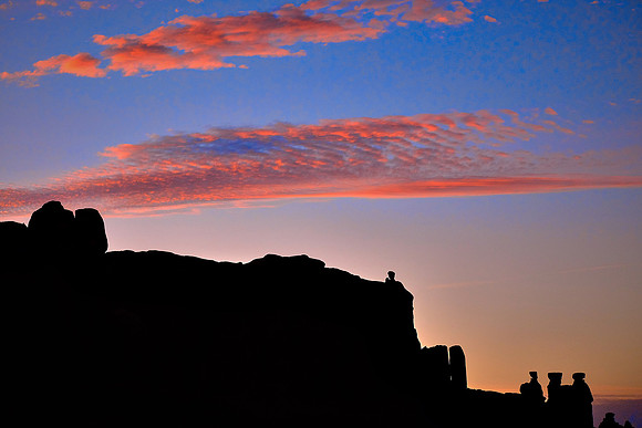 Sunset, Arches National Park, UT