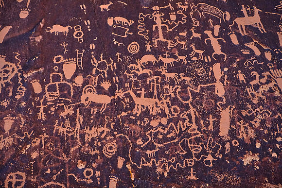 Newspaper Rock, Needles District, Canyonlands National Park, UT