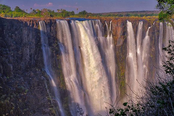 Victoria Falls on the Zambezi River, Zimbabwe
