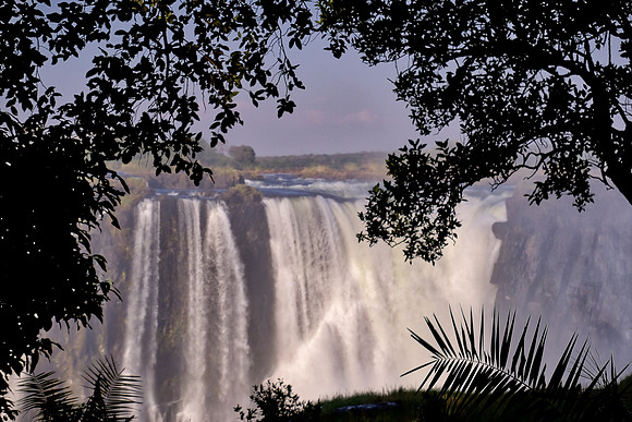Victoria Falls on the Zambezi River, Zimbabwe
