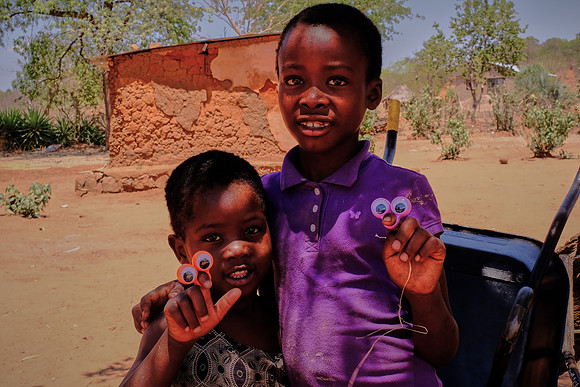 Monde community village children, Zimbabwe
