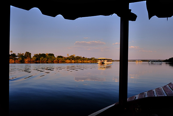 Afternoon Zambezi River tour.