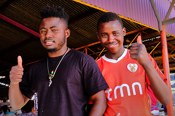 People of Katutura township, Windhock, Namibia