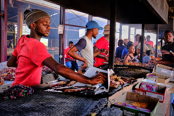 People of Katutura township, Windhock, Namibia