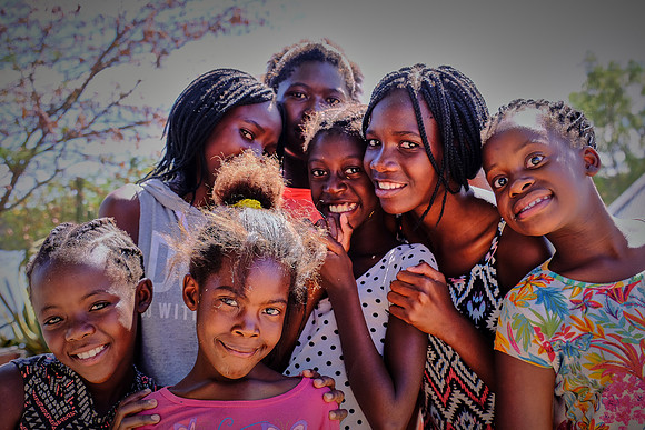 People of Katutura township, Windhock, Namibia